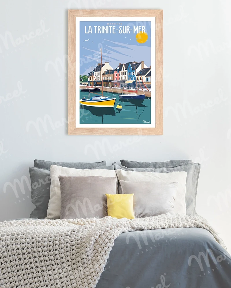 Affiche LA TRINITÉ-SUR-MER