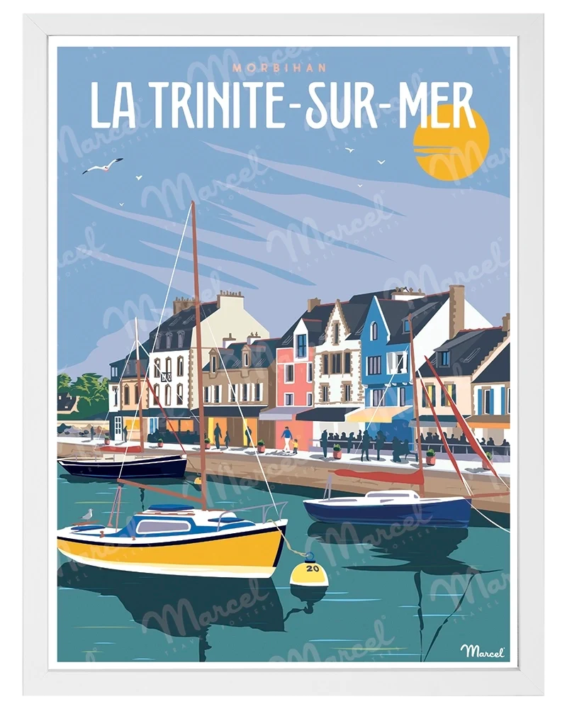 Affiche LA TRINITÉ-SUR-MER