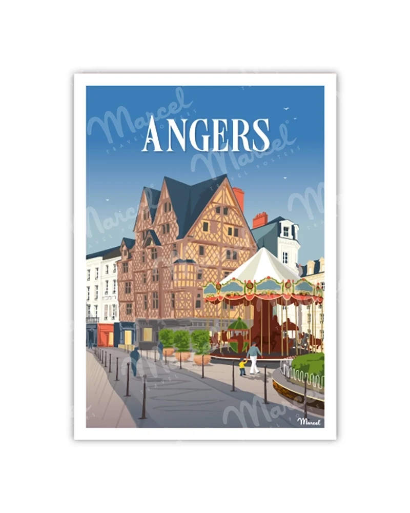 Carte Postale ANGERS