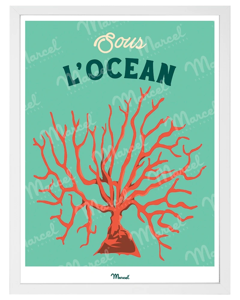 Affiche Travel Color "Sous l'Océan"