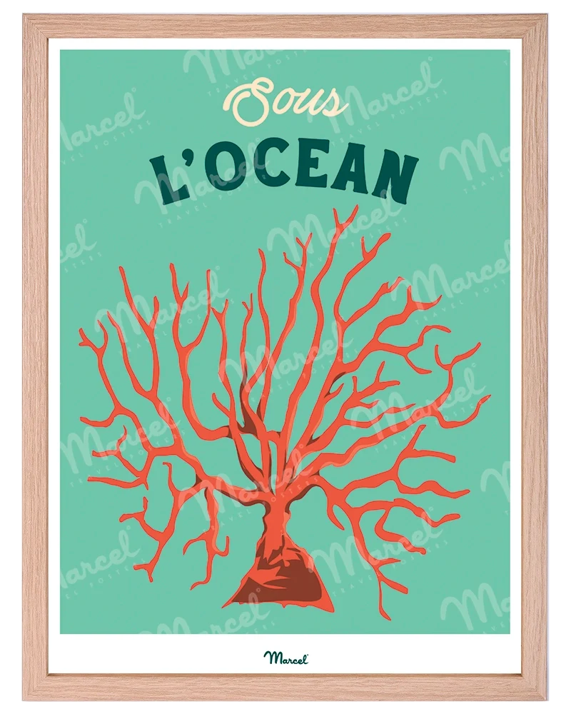 Affiche Travel Color "Sous l'Océan"