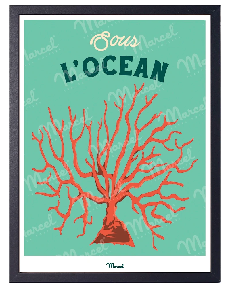 Affiche Travel Color "Sous l'Océan"