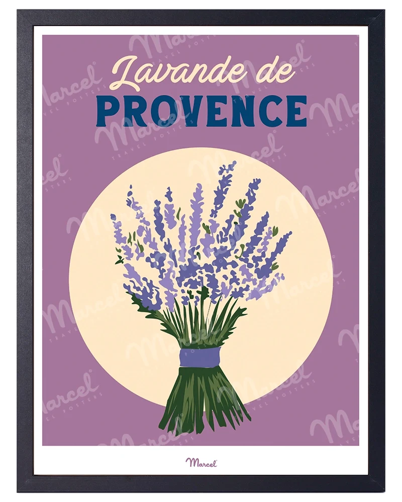 Affiche Travel Color PROVENCE "Lavande"