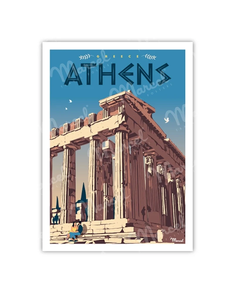 Carte Postale GRÈCE "Athènes"