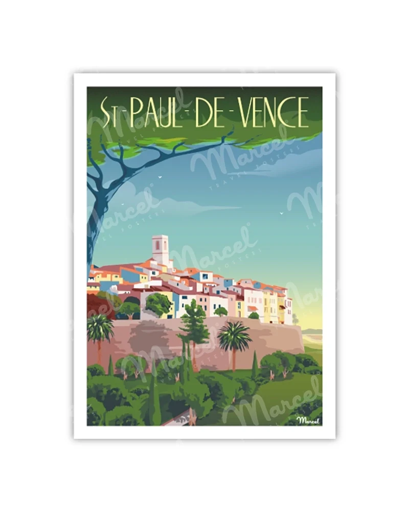 Carte Postale SAINT-PAUL-DE-VENCE