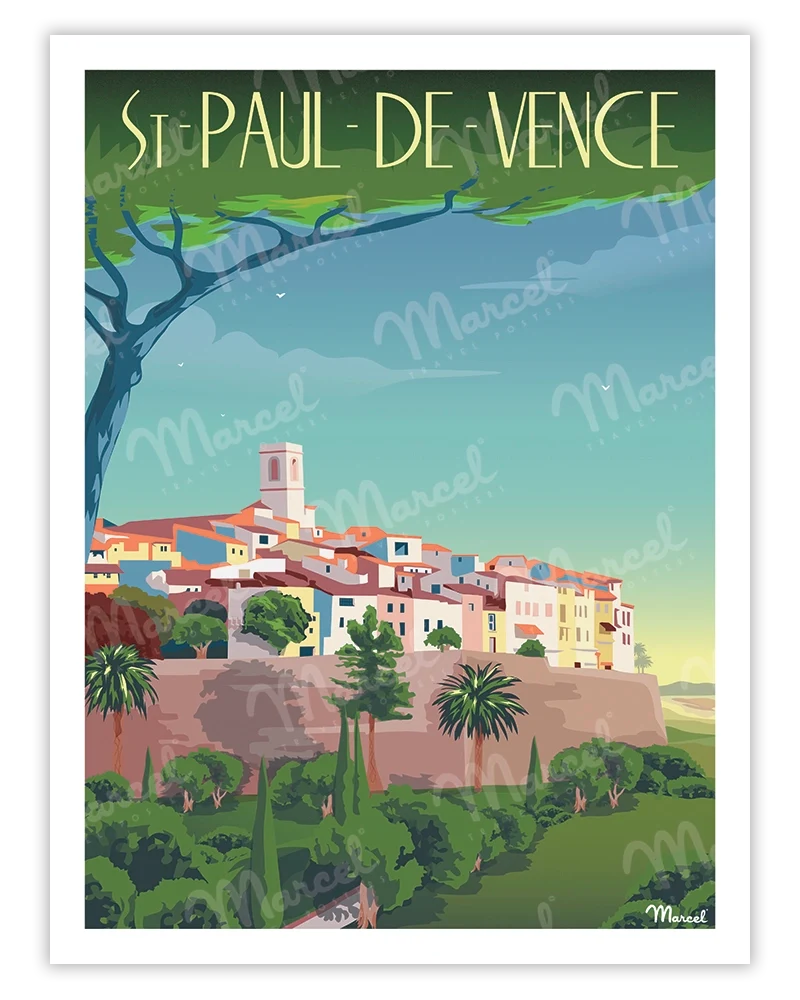 Affiche SAINT-PAUL-DE-VENCE