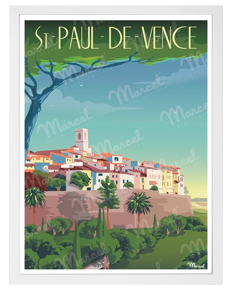 Affiche SAINT-PAUL-DE-VENCE