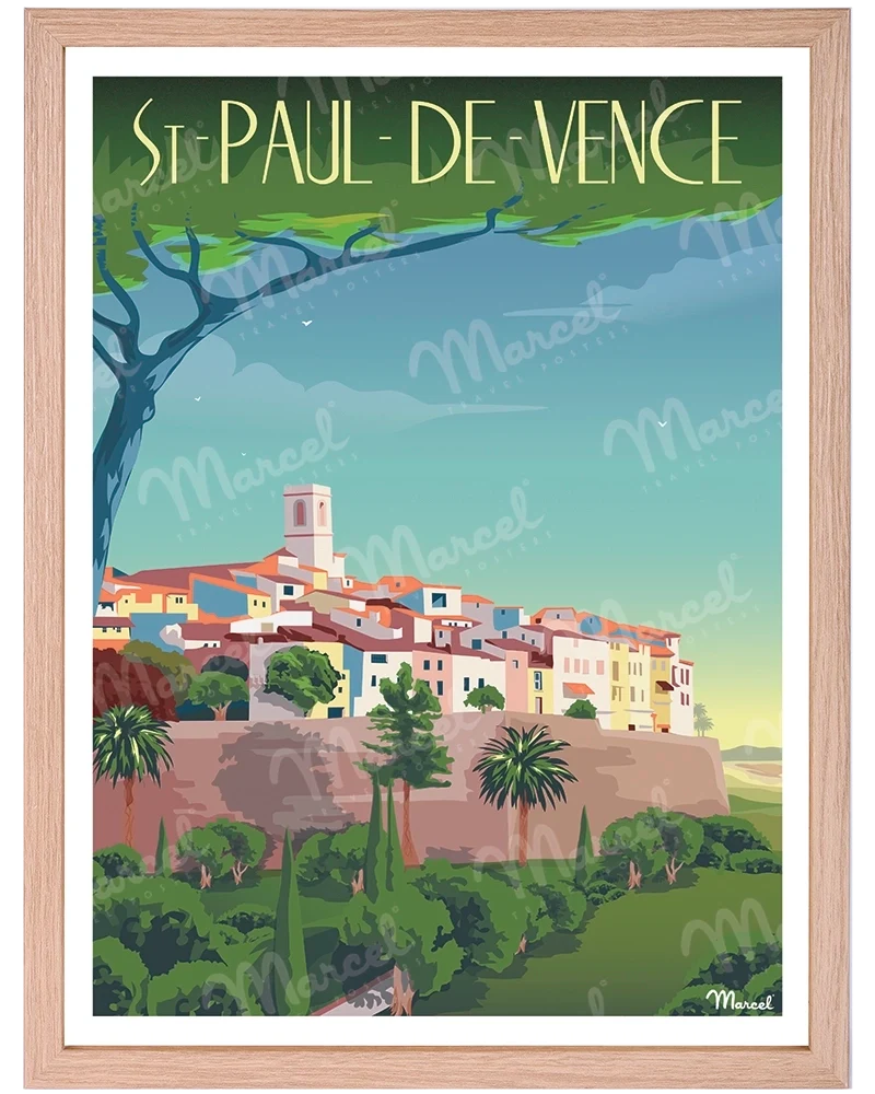 Affiche SAINT-PAUL-DE-VENCE