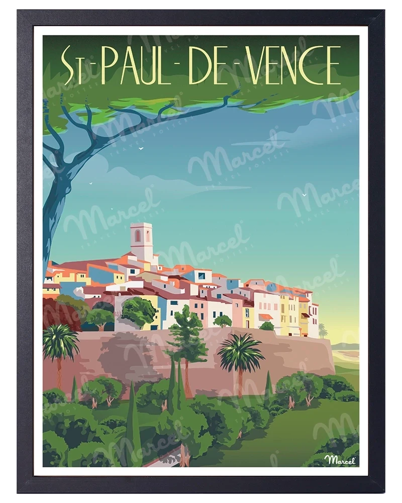 Affiche SAINT-PAUL-DE-VENCE