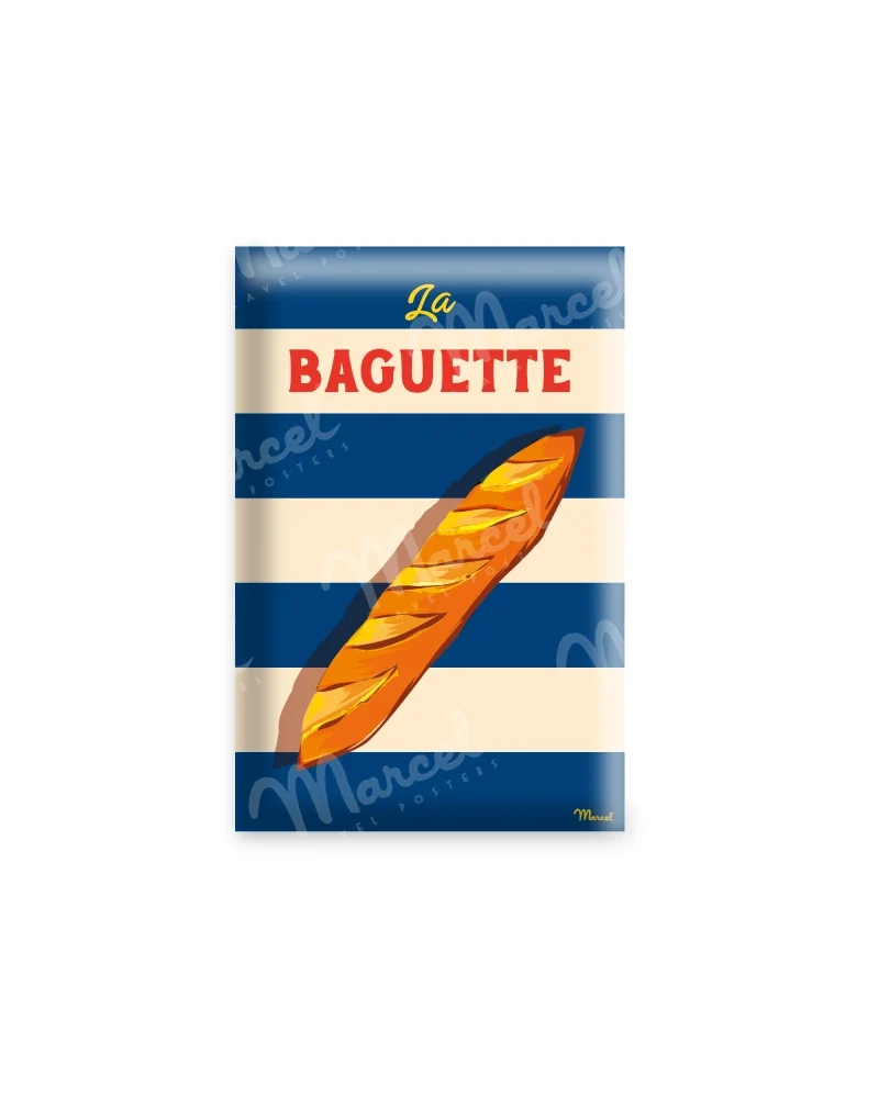 Magnet Travel Color "La Baguette"