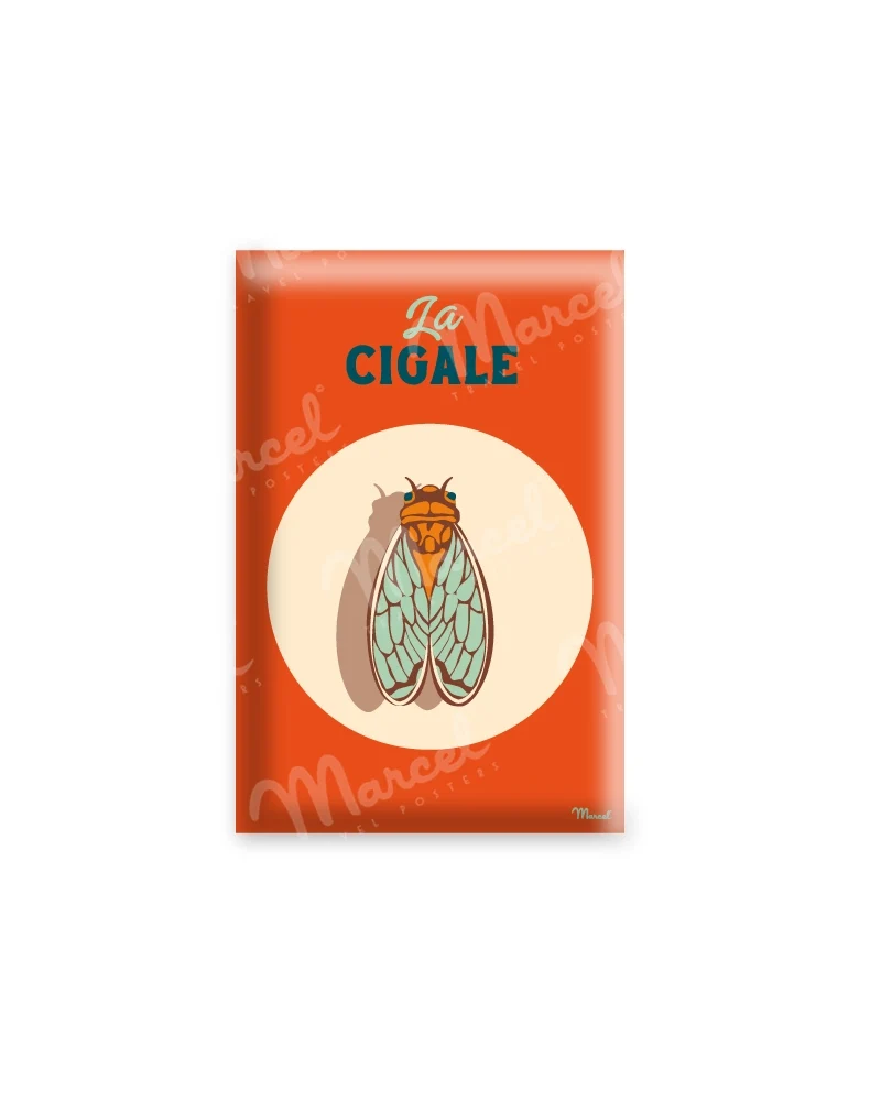 Magnet Travel Color "La Cigale"