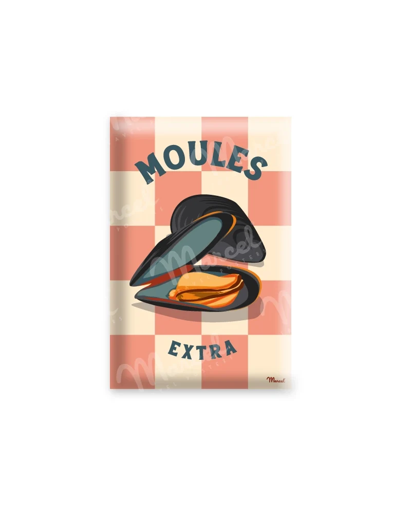 Magnet Travel Color "Moules"