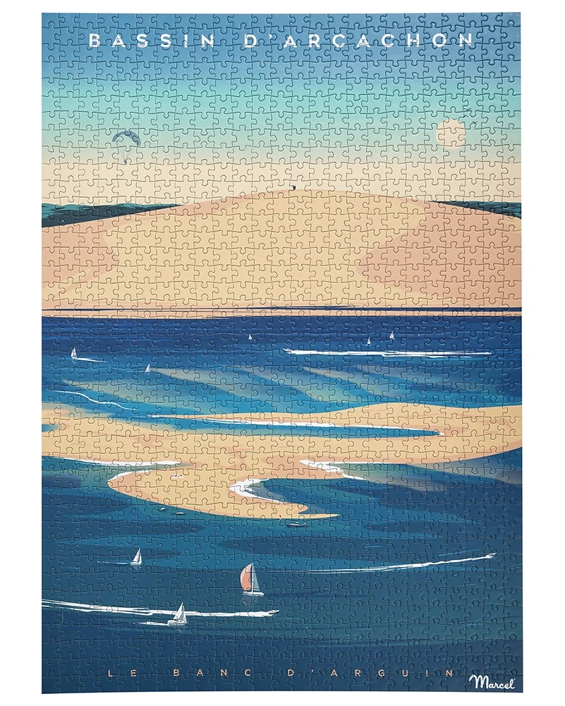 Puzzle BASSIN D'ARCACHON "Banc d'Arguin"