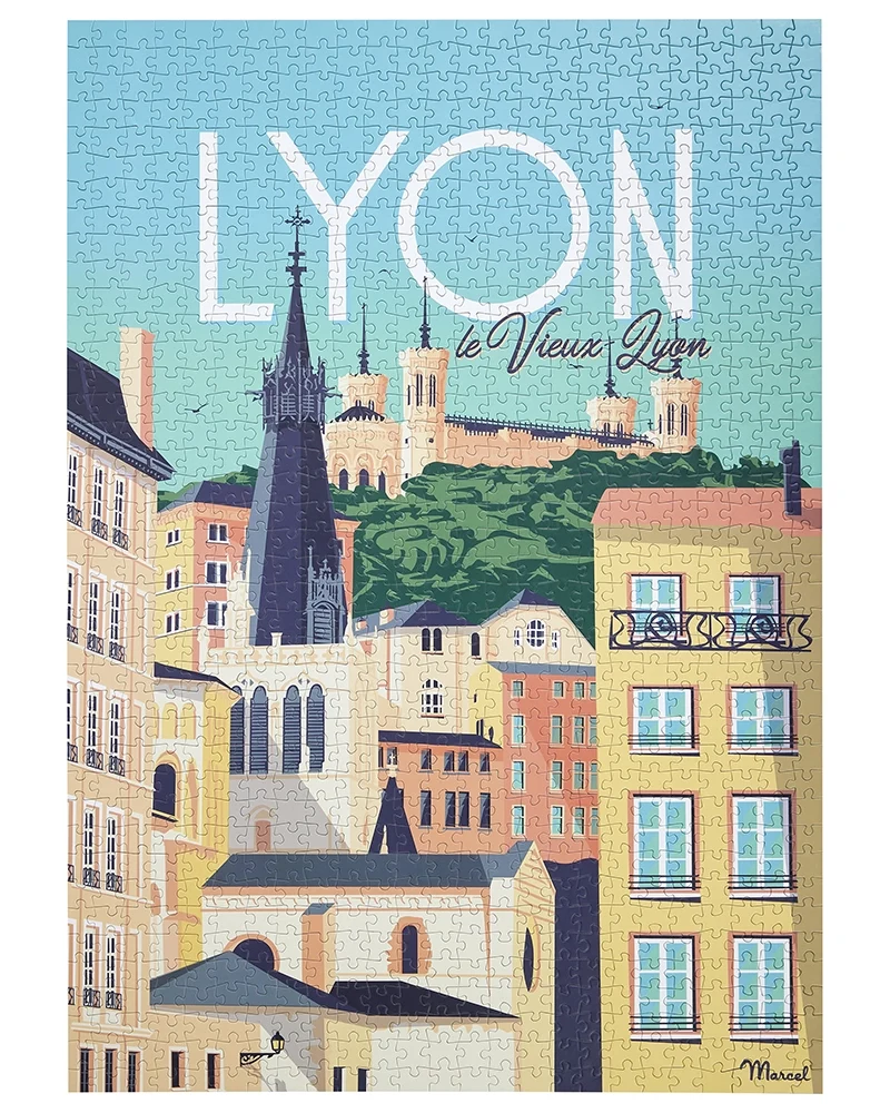 Puzzle LYON "Le Vieux Lyon"