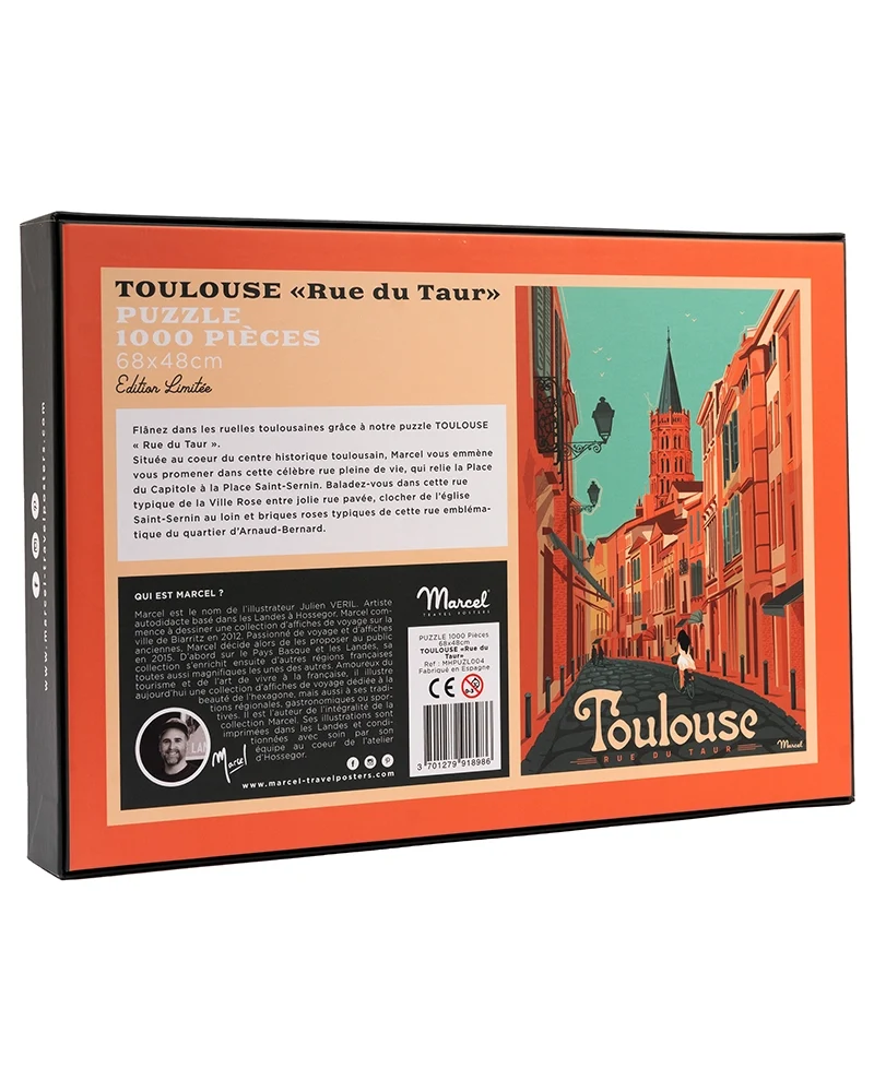 Puzzle TOULOUSE "Rue du Taur"