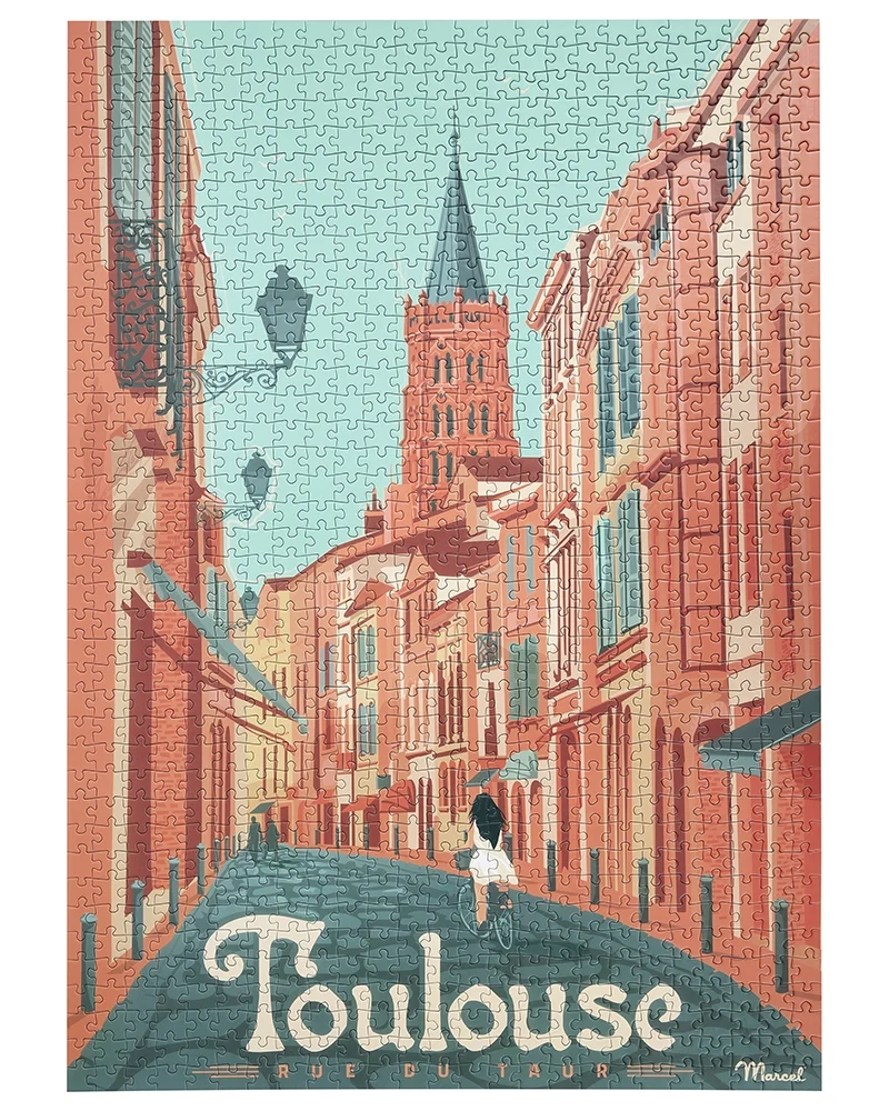 Puzzle TOULOUSE "Rue du Taur"