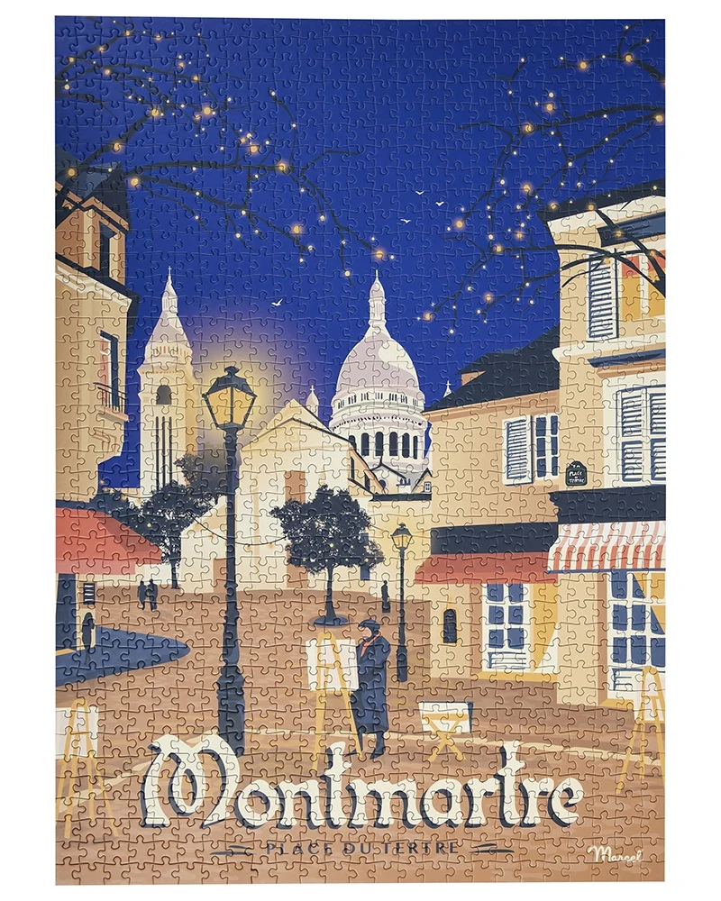 Puzzle PARIS "Montmartre Place du Tertre"