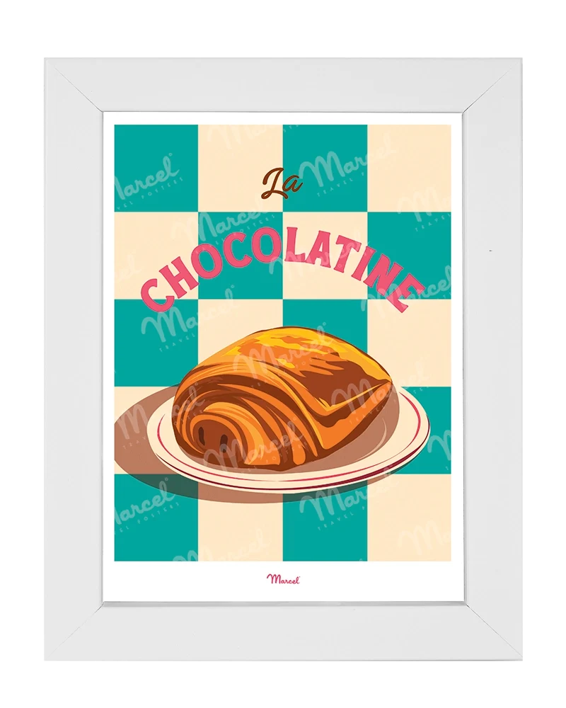 Carte postale Travel Color "La chocolatine"