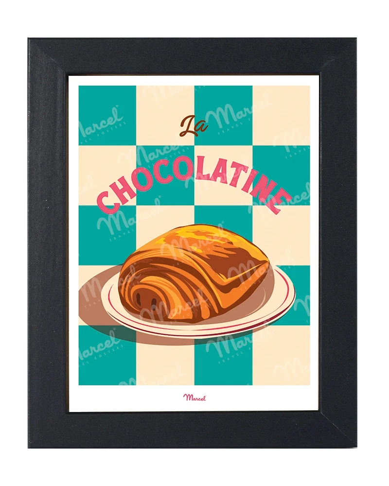 Carte postale Travel Color "La chocolatine"