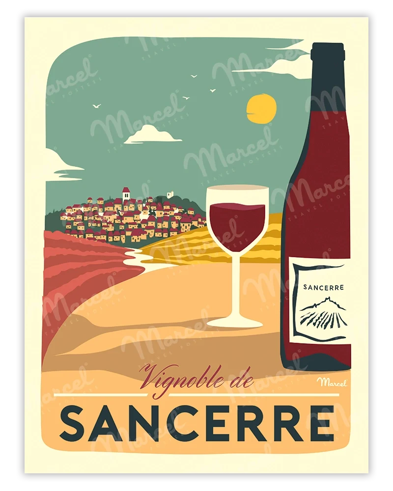 Affiche SANCERRE "L’Automne"