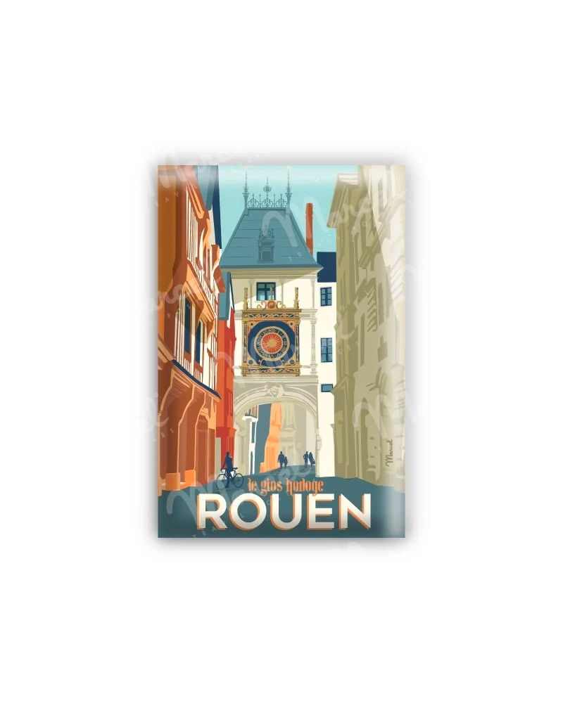 Magnet ROUEN "Le Gros Horloge"