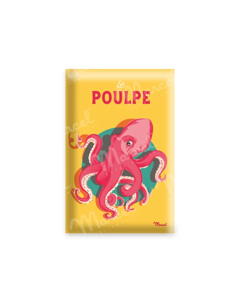 Magnet Travel Color "Le Poulpe"