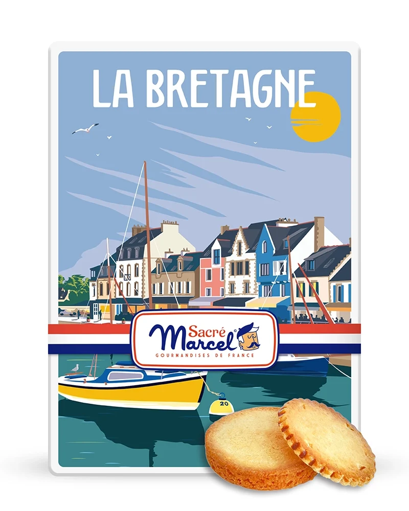 Boîte métal "Port de Bretagne" | Sacré Marcel
