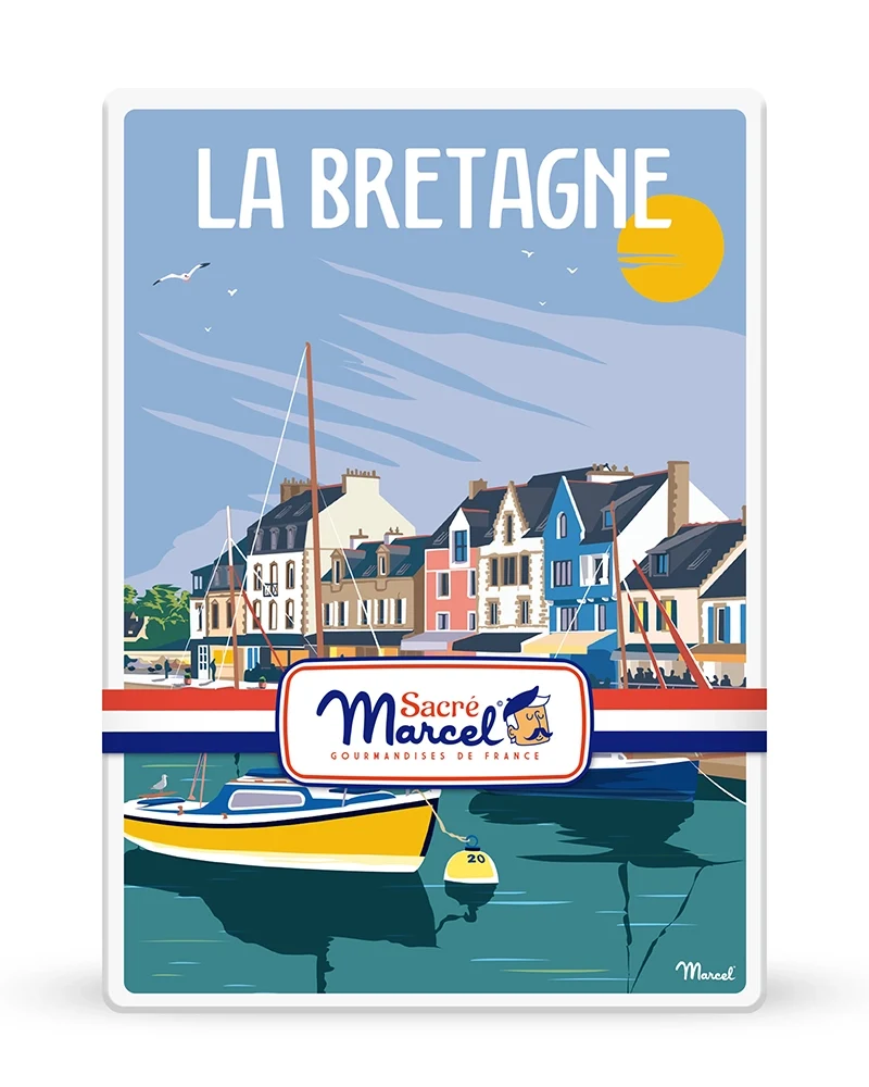 Boîte métal "Port de Bretagne" | Sacré Marcel