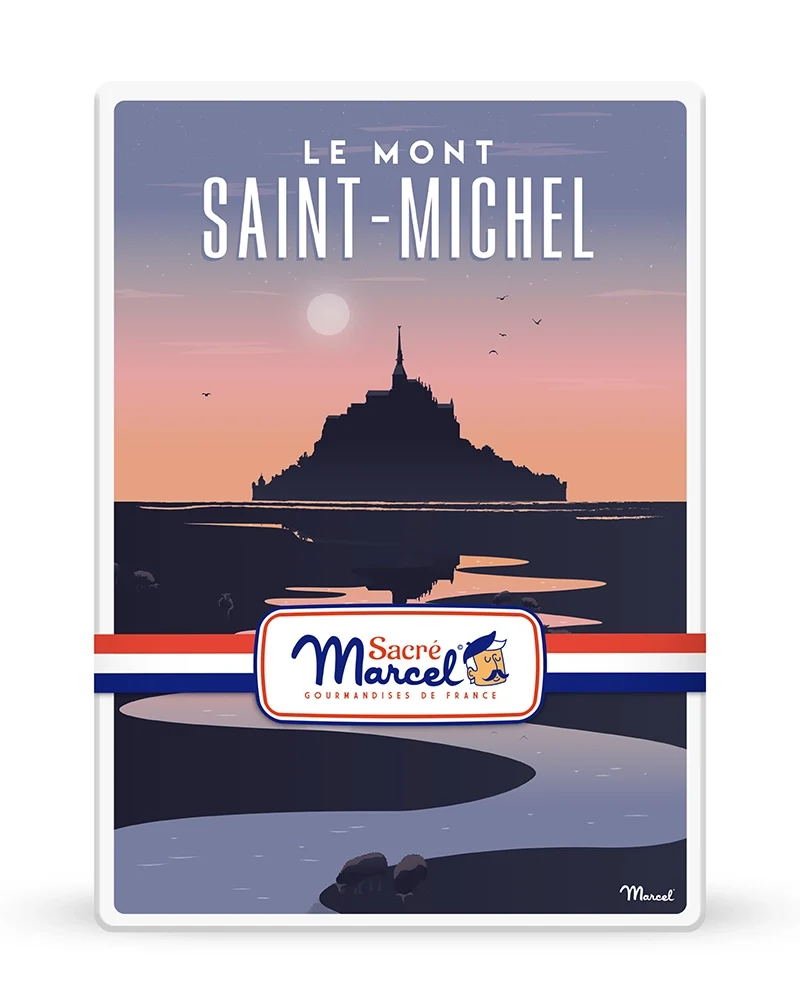 Boîte métal "Mont Saint-Michel" | Sacré Marcel