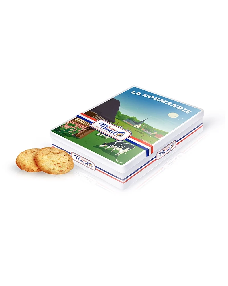 Boîte métal "Campagne Normande" | Sacré Marcel
