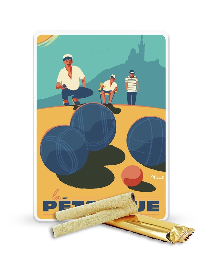 Petite Boîte métal "Pétanque" | Sacré Marcel