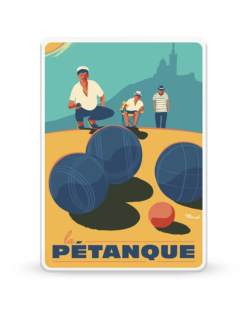 Petite Boîte métal "Pétanque" | Sacré Marcel