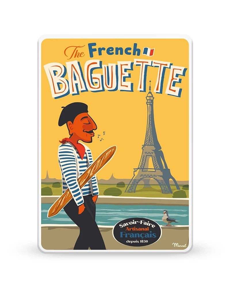 Petite Boîte métal "French Baguette" | Sacré Marcel