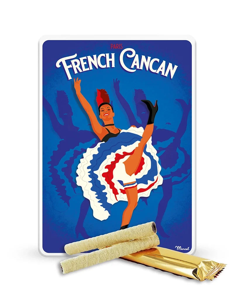Petite Boîte métal "French Cancan" | Sacré Marcel