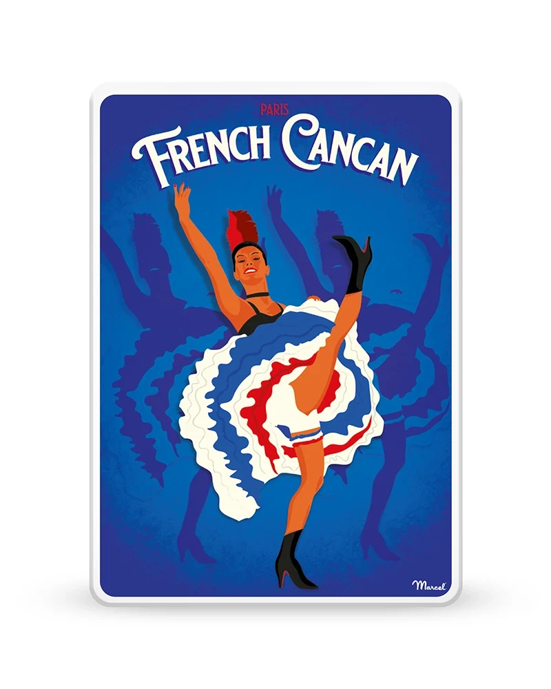 Petite Boîte métal "French Cancan" | Sacré Marcel