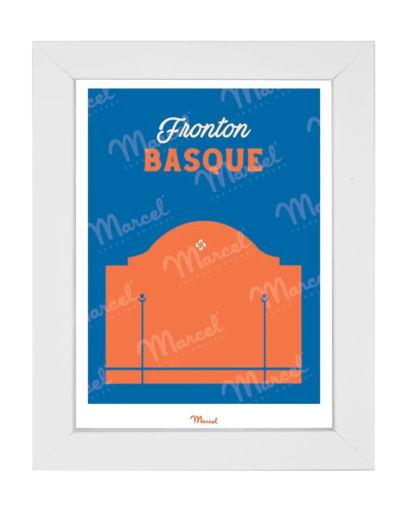 Carte postale Travel Color "Fronton basque"