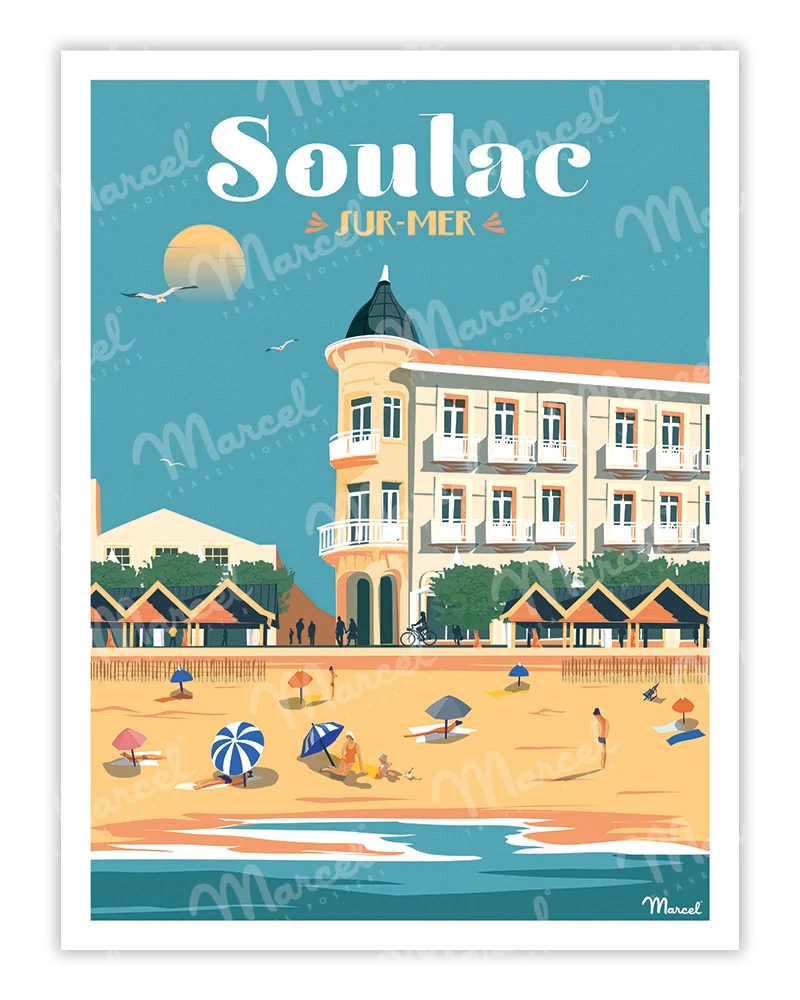 Affiche SOULAC SUR MER