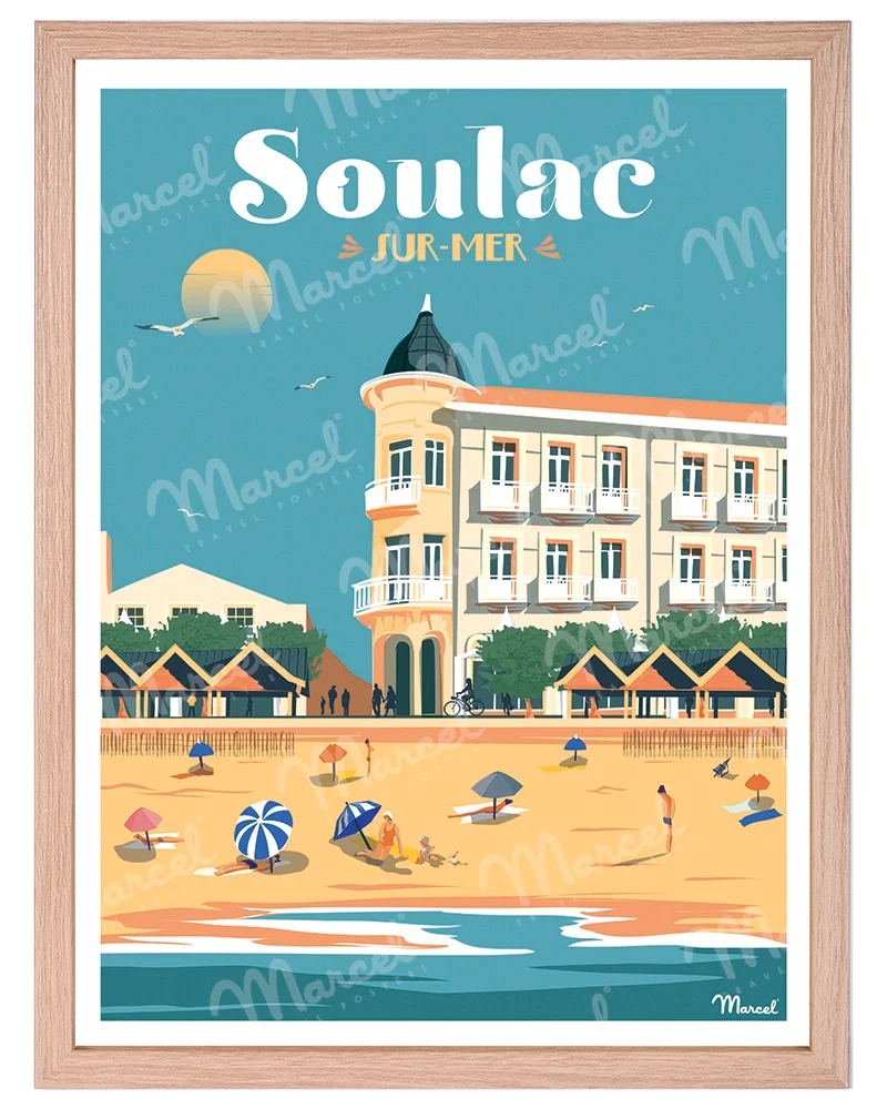 Affiche SOULAC SUR MER