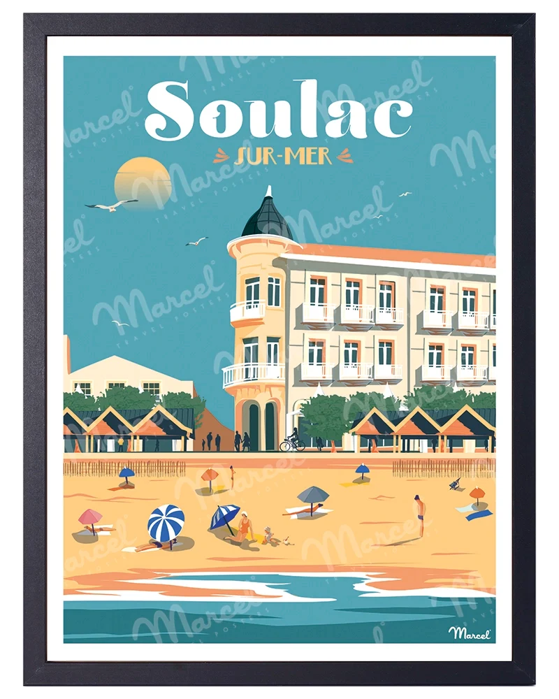 Affiche SOULAC SUR MER