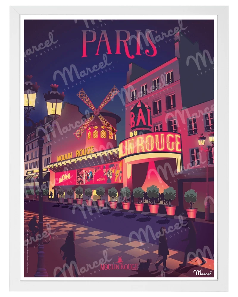Affiche PARIS "Moulin Rouge"