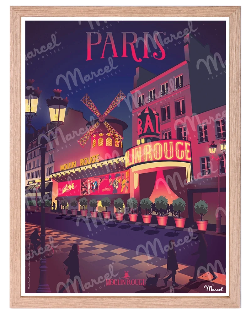 Affiche PARIS "Moulin Rouge"