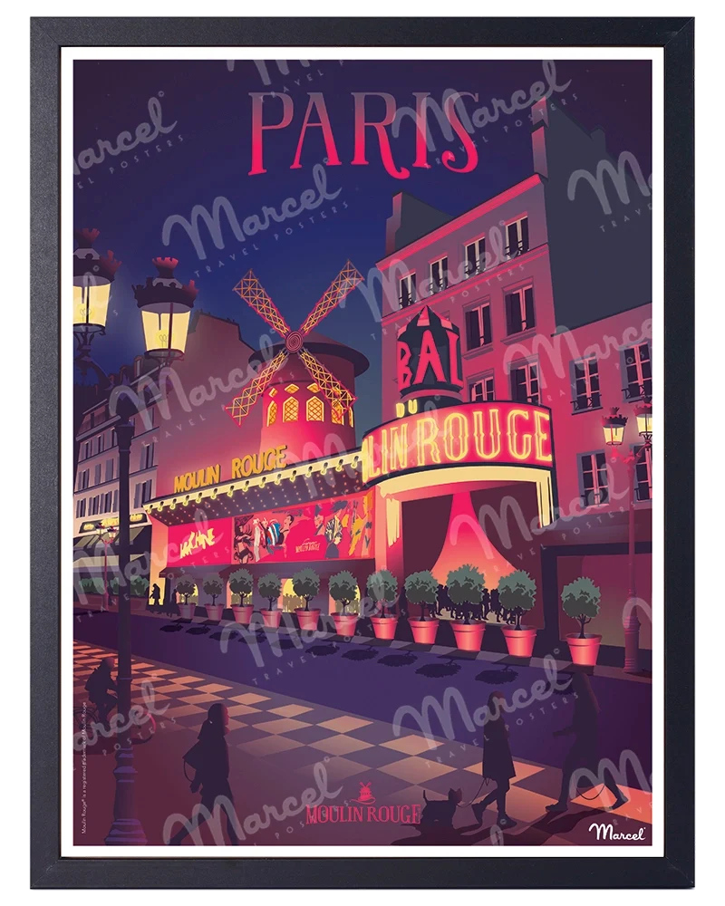 Affiche PARIS "Moulin Rouge"