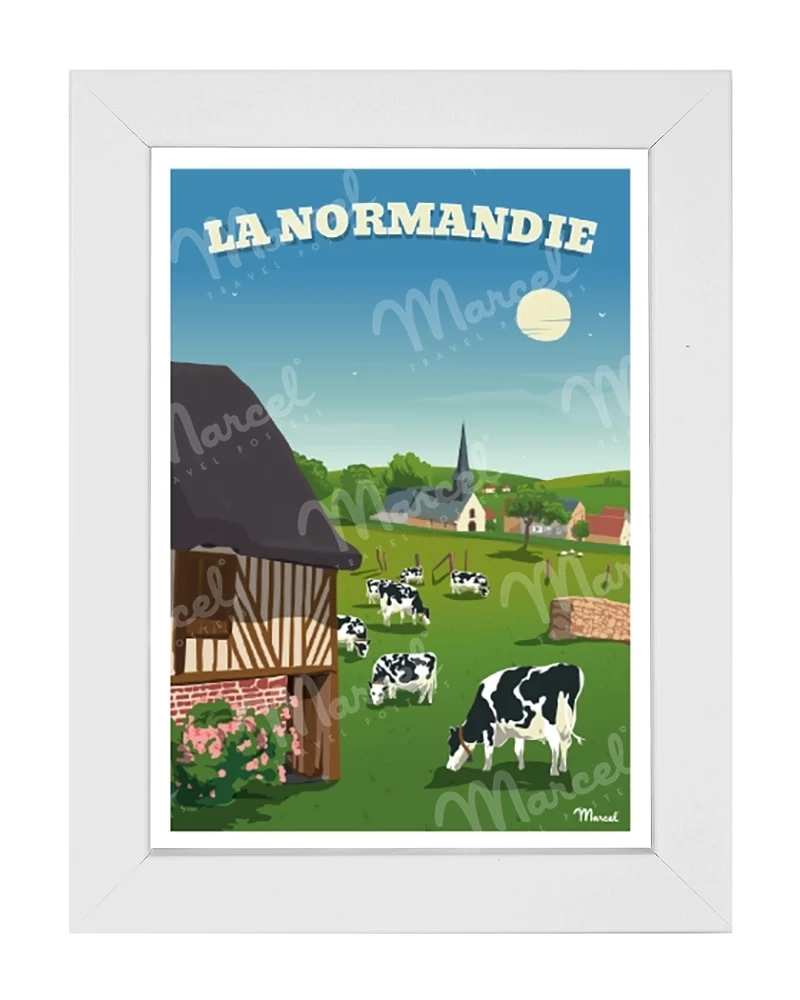 Carte Postale LA NORMANDIE