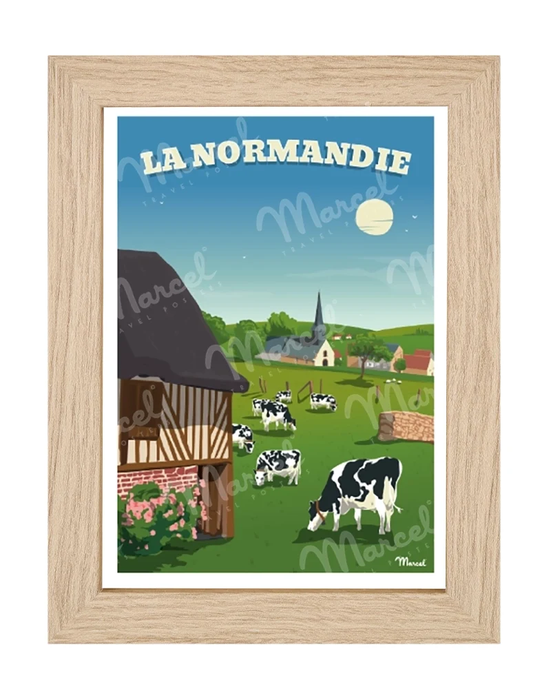 Carte Postale LA NORMANDIE