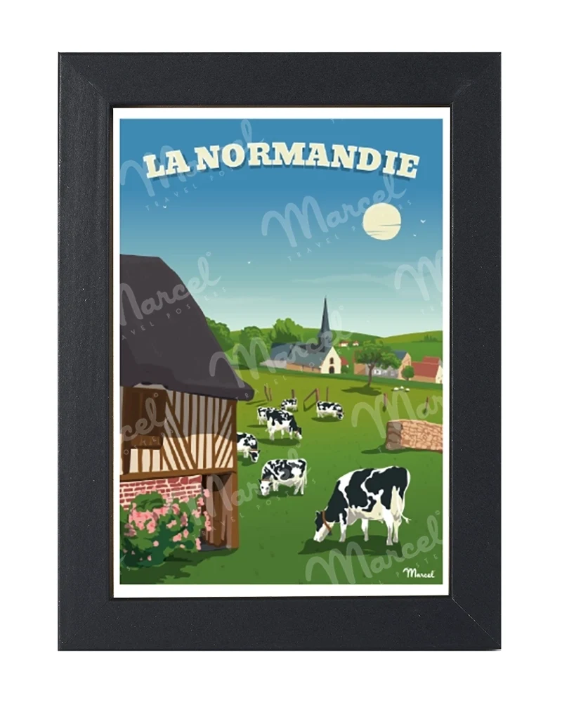 Carte Postale LA NORMANDIE