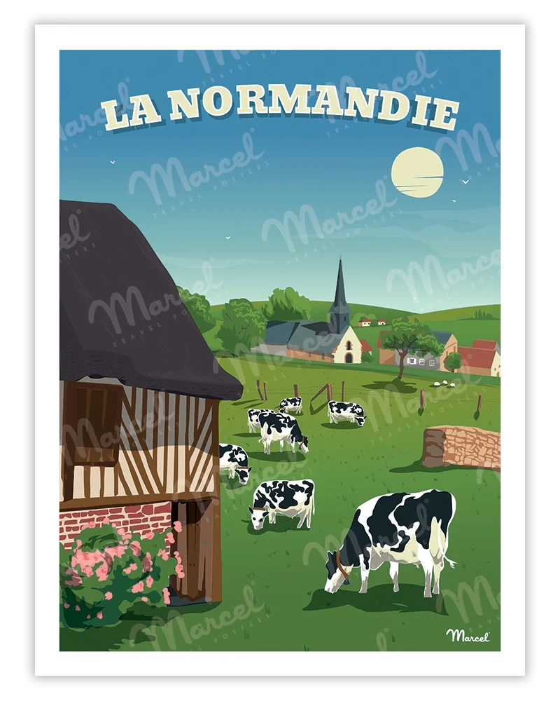 Affiche LA NORMANDIE