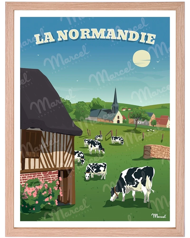 Affiche LA NORMANDIE