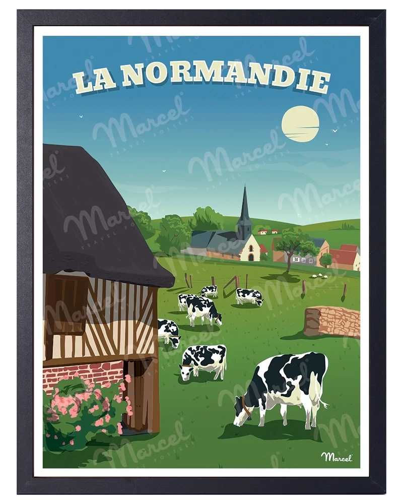 Affiche LA NORMANDIE