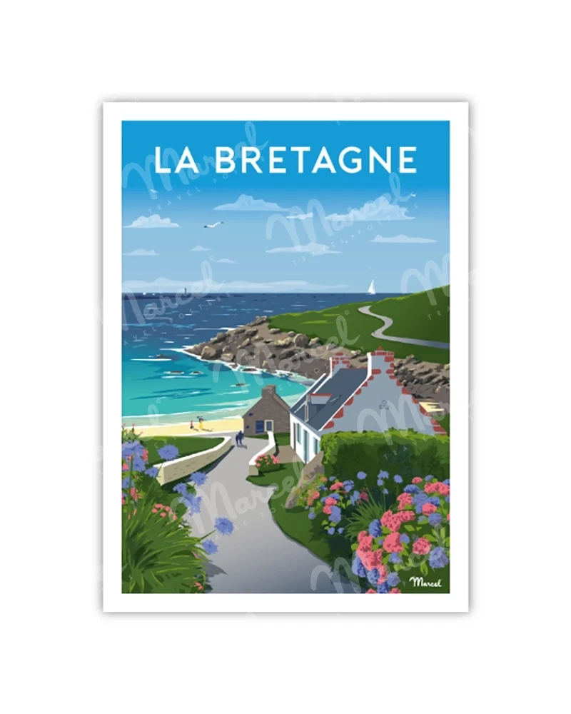 Carte Postale LA BRETAGNE