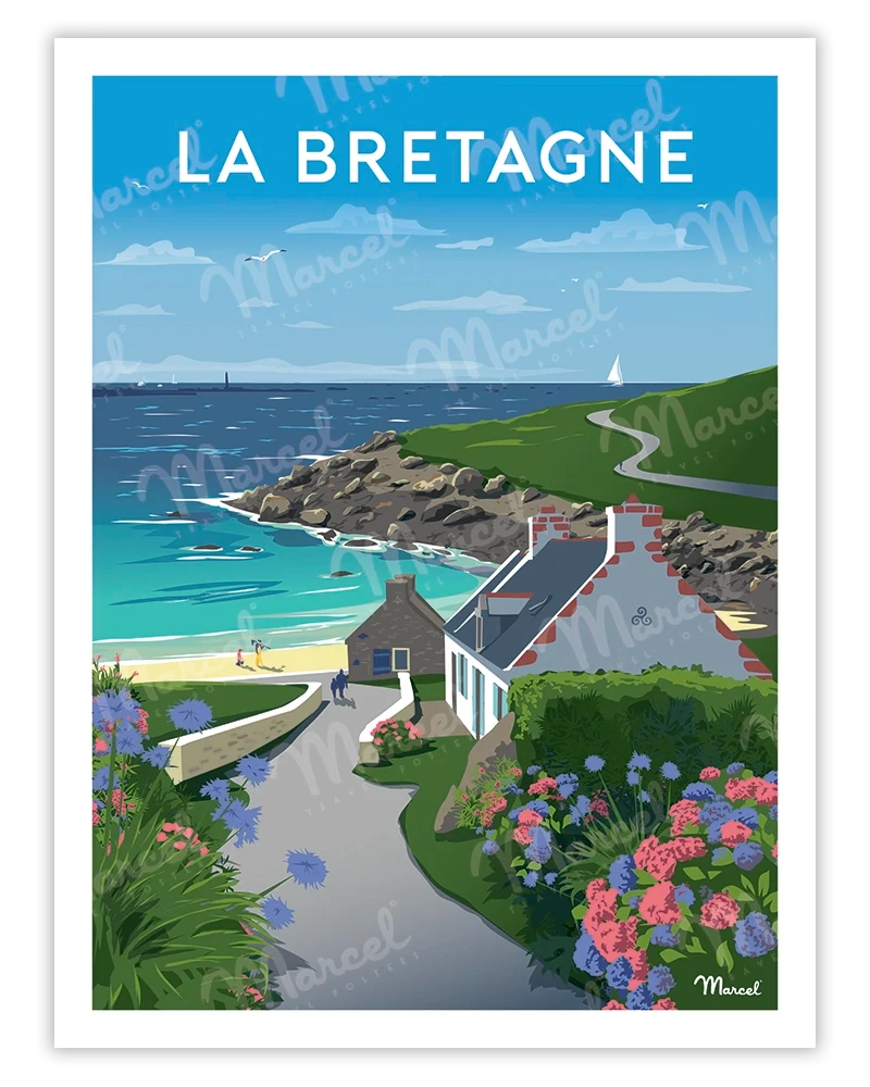 Affiche LA BRETAGNE